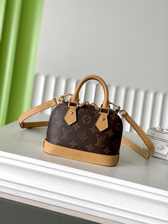Louis Vuitton ALMA NANO Monogram Bag M82717