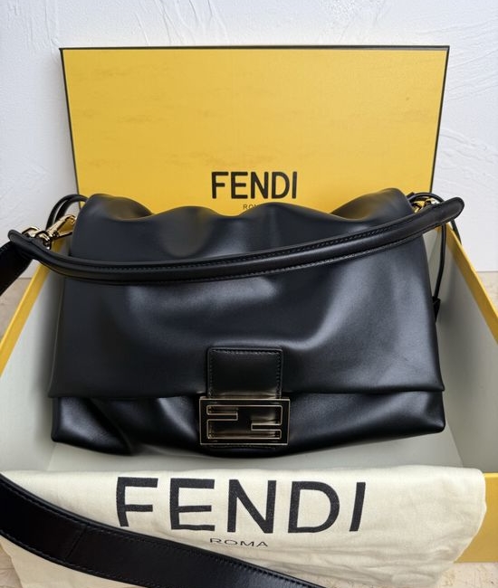 Fendi Mamma Baguette Lambskin Handbag 8832