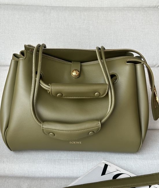 Loewe Madrid Soft Leather Handbag 0255