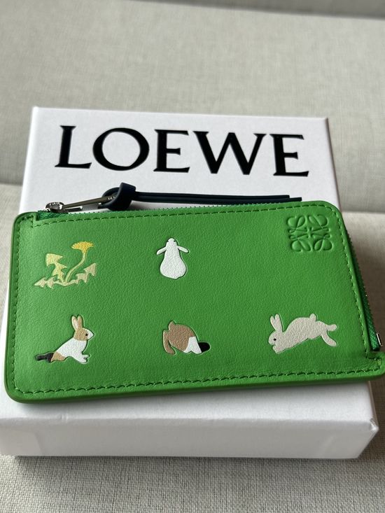 Loewe Co-branded Embossed Card Holder A14
