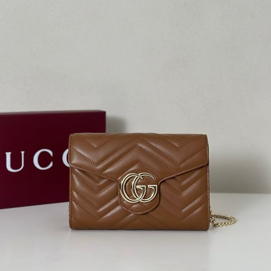 Gucci New Brown Large Handbag 474575