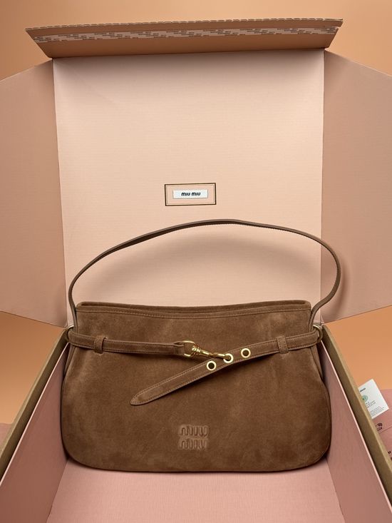 Miu Miu Adventure Nappa Leather Tote Bag 5BG181