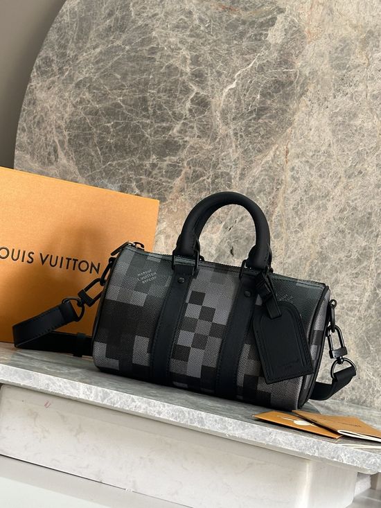 Louis Vuitton Keepall Bandoulière 25 Coated Canvas Bag M14919