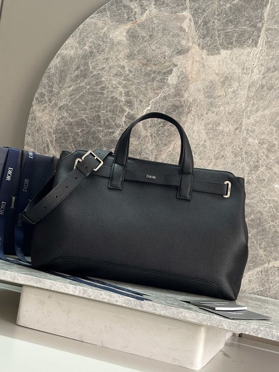 Christian Dior Normandie Leather Handbag 93926