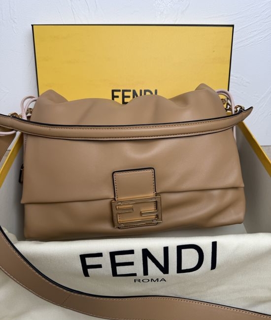 Fendi Mamma Baguette Lambskin Handbag 8832