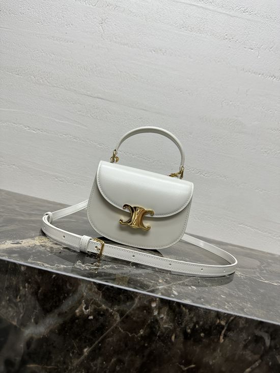 Celine BESACE TRIOMPHE Mini Grained Leather Bag 10L063