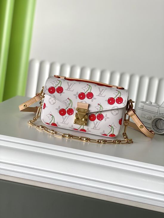 Louis Vuitton Pochette Metis Cherry M14231