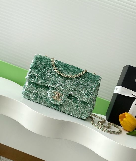 Chanel CF Sequined Evening Bag AS4561