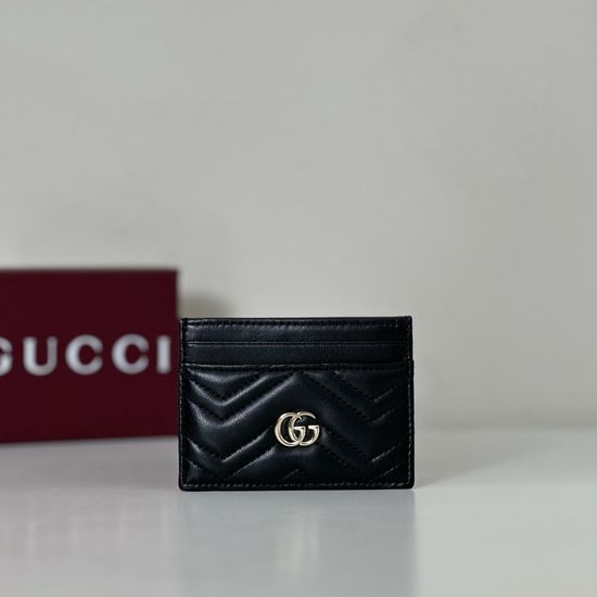 Gucci Black Sheepskin Handbag 443127