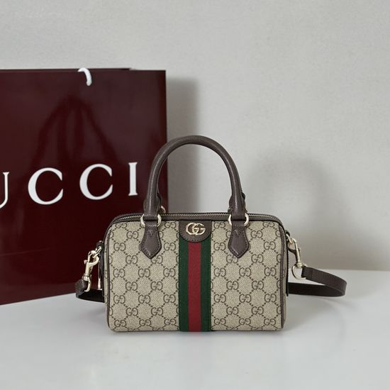 Gucci Brown Canvas Shoulder Bag 841294