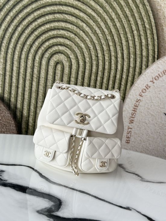 Chanel Caviar Grain Backpack 17319