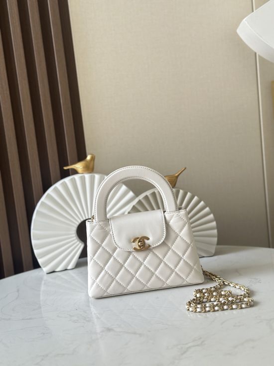 Chanel Kelly Black Gold Chain Bag AS4416