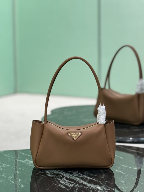 Prada Leather Satchel Bag 1BA444