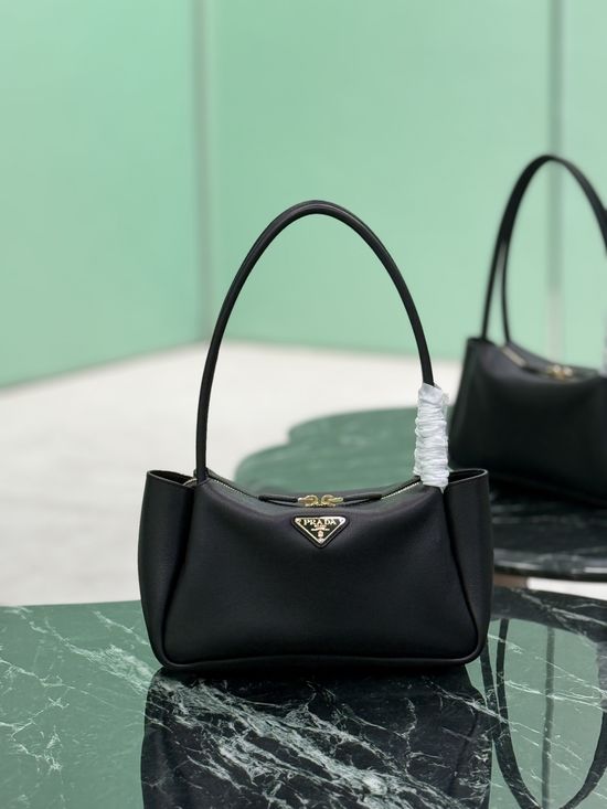 Prada Leather Satchel Bag 1BA444