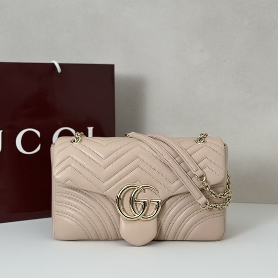 Gucci Handbag Soft Pink 838985