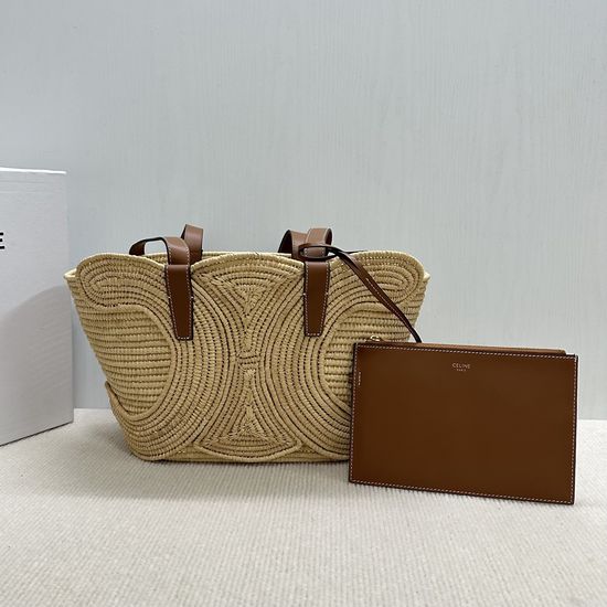 Celine TRIOMPHE Small Woven Basket Bag 117022