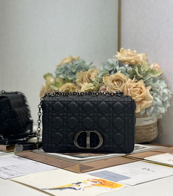 Christian Dior Caro Cannage Handbag Matte Hardware 1200