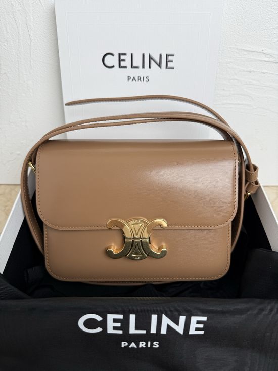 Celine Teen Triomphe Calfskin Bag 188423