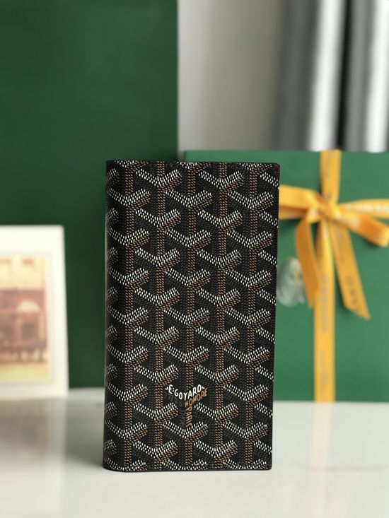 Goyard Saint-Lambert Canvas and Leather Phone Pouch 020613