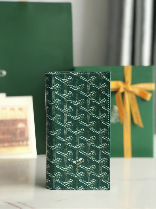 Goyard Saint-Lambert Canvas and Leather Phone Pouch 020613