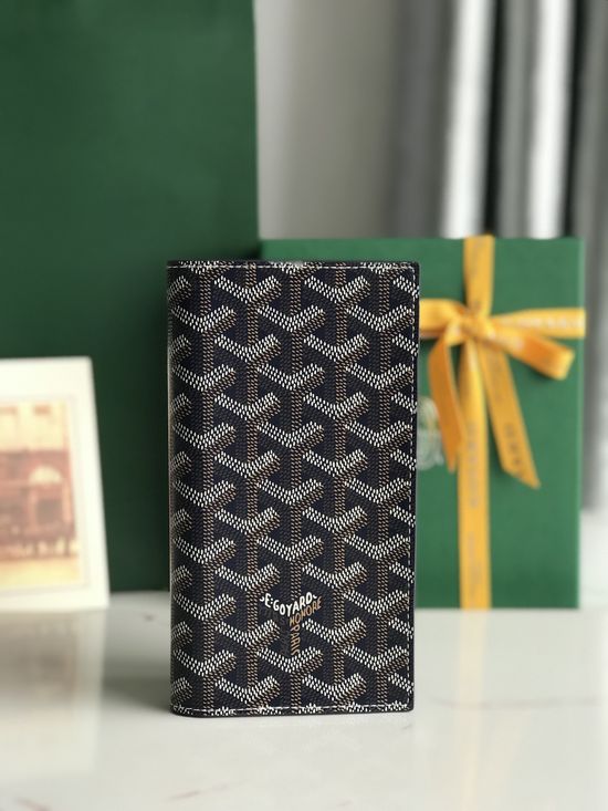Goyard Saint-Lambert Canvas and Leather Phone Pouch 020613