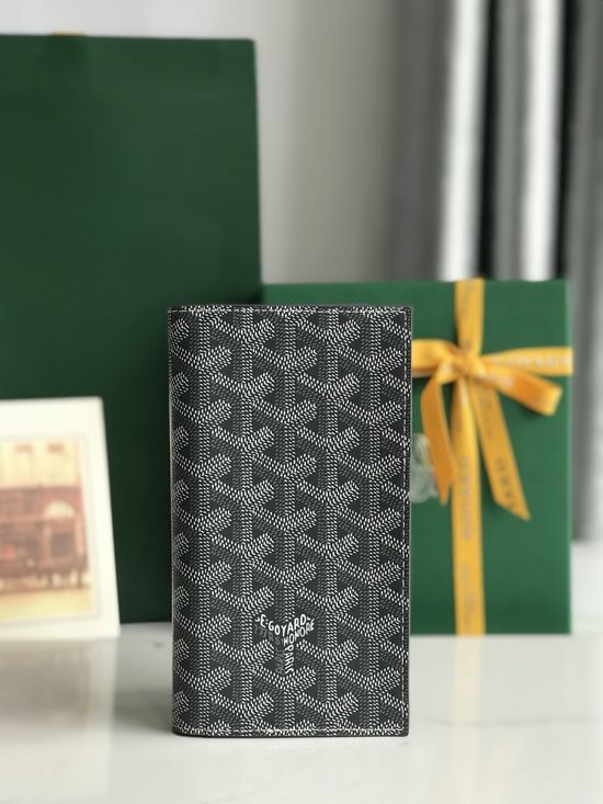 Goyard Saint-Lambert Canvas and Leather Phone Pouch 020613