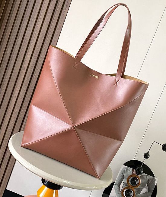 Loewe Puzzle Fold Leather Tote Bag 9033