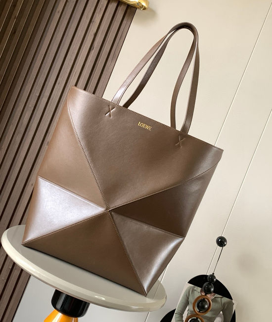 Loewe Puzzle Fold Leather Tote Bag 9033