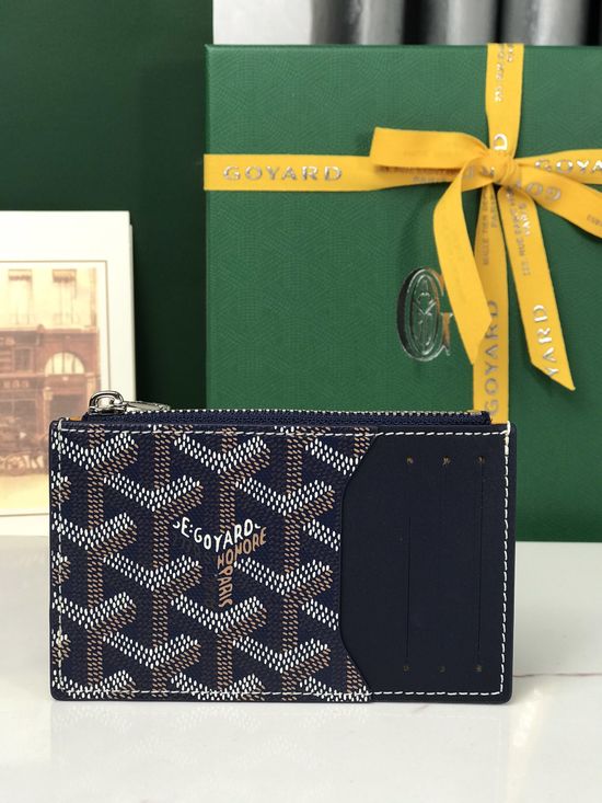 Goyard Bourbon Zip Card Holder 020244