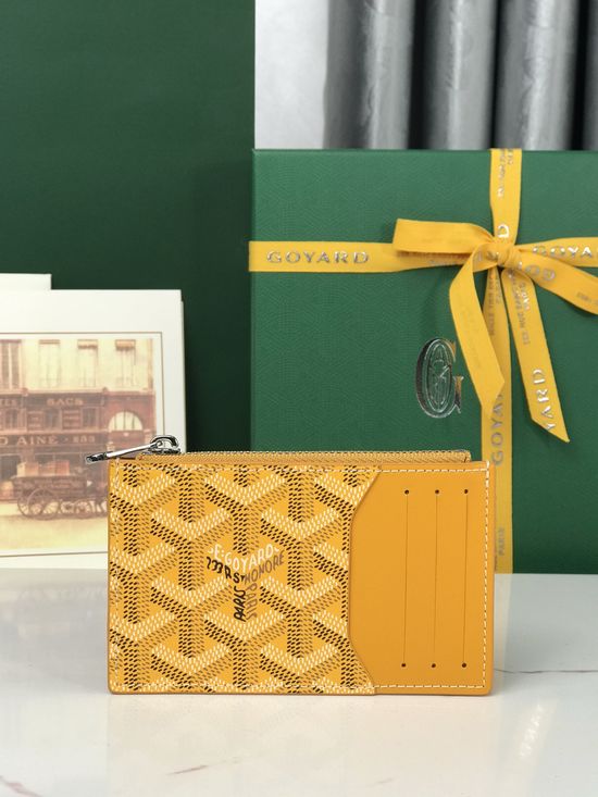 Goyard Bourbon Zip Card Holder 020244