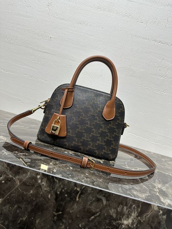 Celine Teen Honorine Monogram Shell Bag 120682