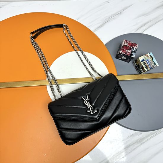 Yves Saint Laurent LouLou Small Lambskin Shoulder Bag 801437