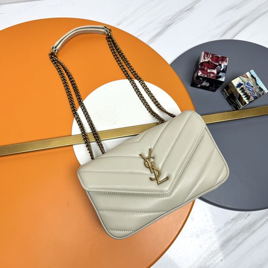 Yves Saint Laurent LouLou Small Lambskin Shoulder Bag 801437