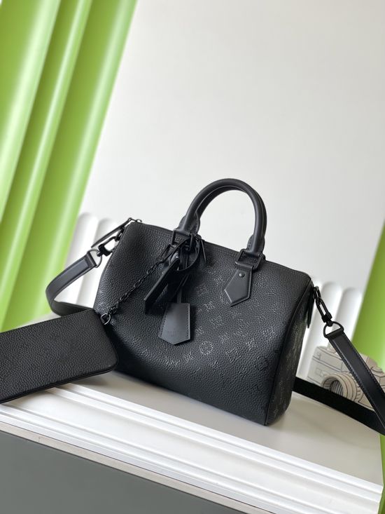 Louis Vuitton SPEEDY Full Leather Satchel Bag M13904