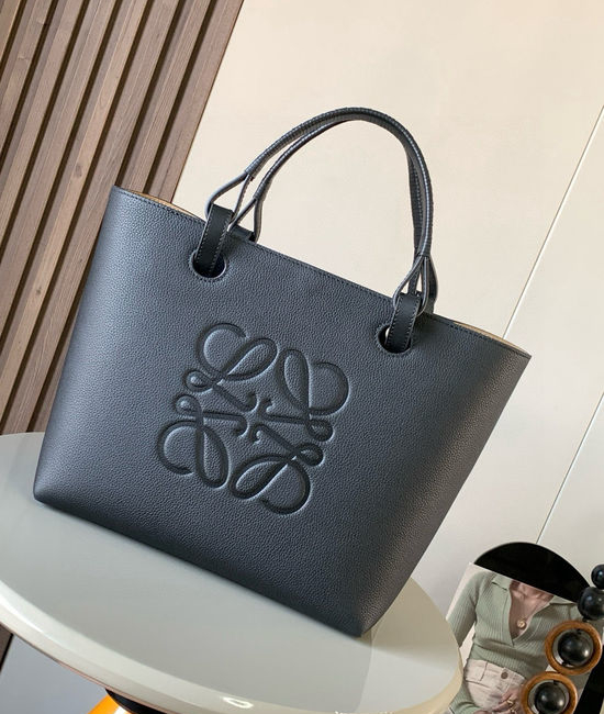Loewe Anagram Tote Medium Leather Bag 9300