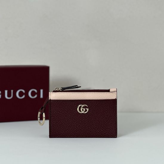 Gucci Burgundy Light Pink Mini Bag 837966