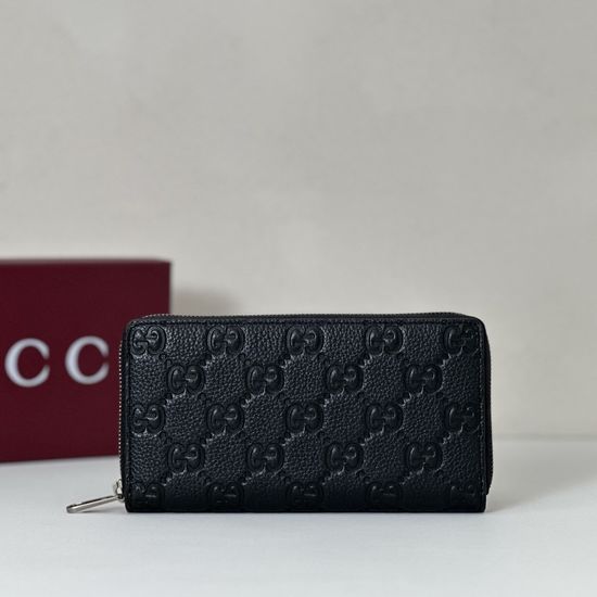 Gucci Textured Leather Bag Black G 835003