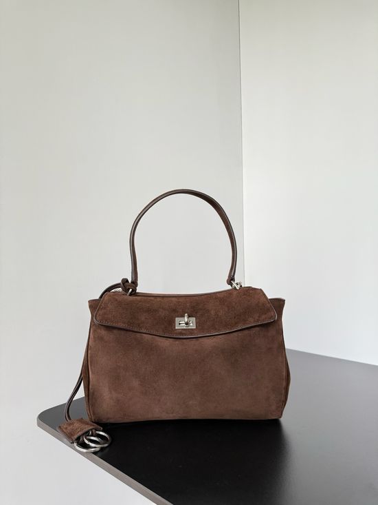 Balenciaga Rodeo Suede Large Capacity Bag 789779