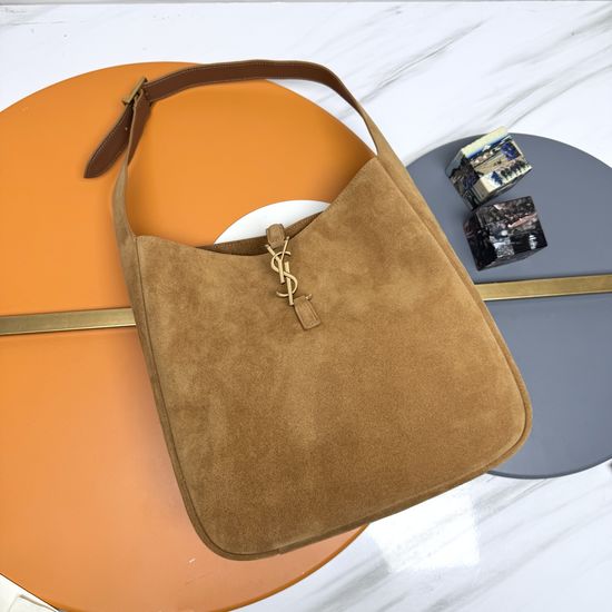 Yves Saint Laurent Elegant Soft Leather Shoulder Bag 753837