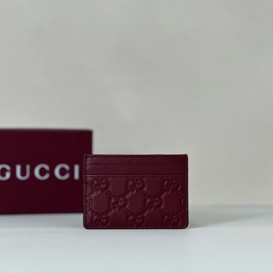 Gucci Embossed Leather Card Holder 847204