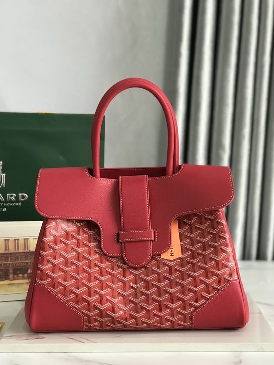 Goyard Saigon Tote Linen Flower Pattern 020236