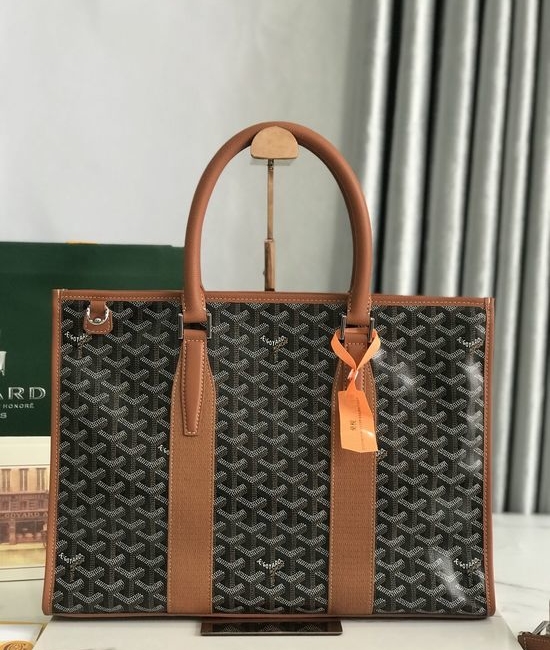 Goyard MORVAN Briefcase Adjustable Strap Zipper 120247