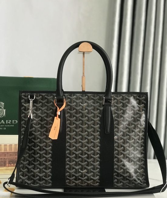 Goyard MORVAN Briefcase Adjustable Strap Zipper 120247
