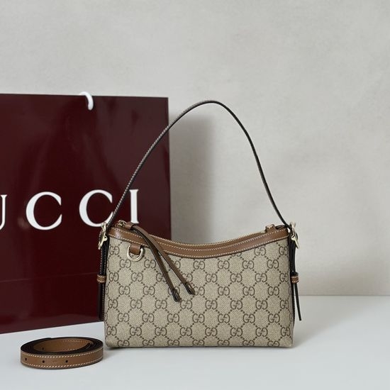Gucci Coffee Brown Medium Shoulder Bag 847450