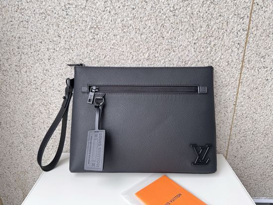 Louis Vuitton Take Off Pouch Soft Leather Wristlet M69837