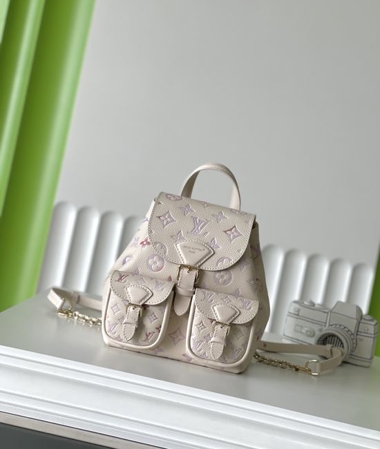 Louis Vuitton LV Leather Backpack M15113
