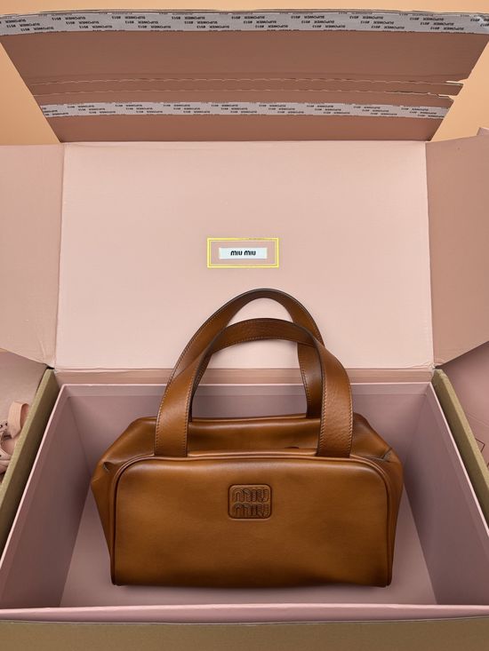 Miu Miu Calfskin Top Handle Bag 5BB182