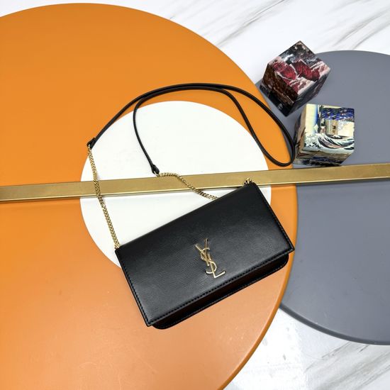 Yves Saint Laurent MONOGRAM Mini Phone Holder Bag 635095