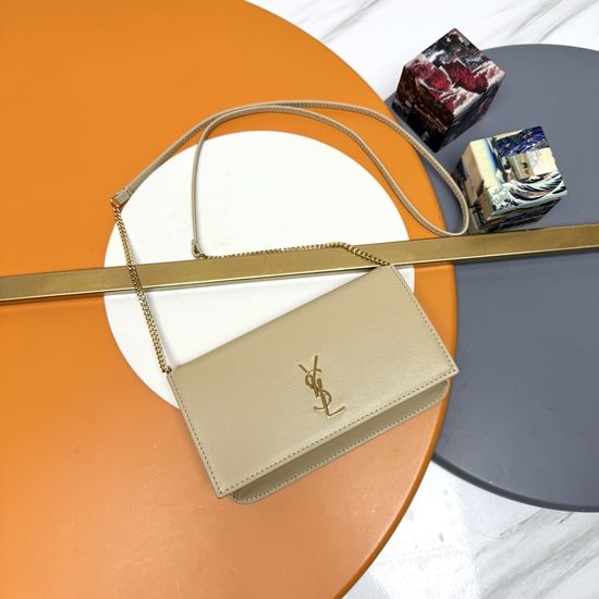 Yves Saint Laurent MONOGRAM Mini Phone Holder Bag 635095