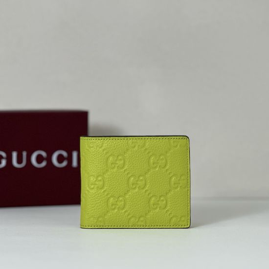 Gucci Neon Green Embossed Mini Bag 835002